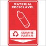 Material reciclável - Garrafas plásticas 
